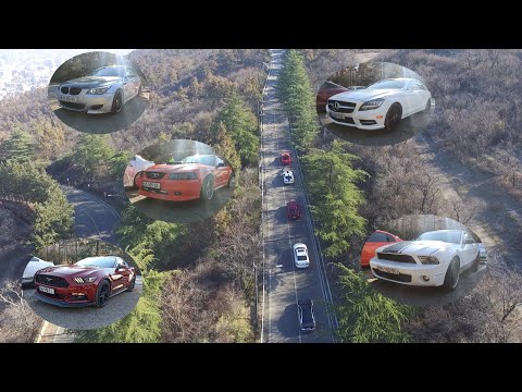 BMW E60 | FORD MUSTANG GT | MERCEDES-BENZ CLS  550 BITURBO | გასეირნება WEEKEND-ზე